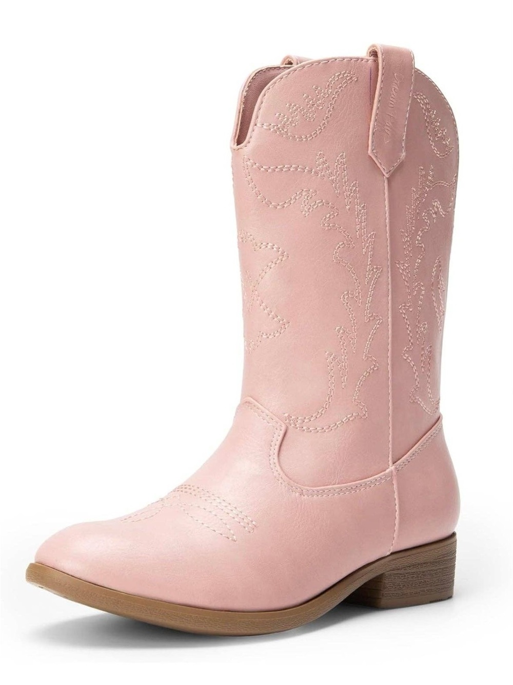 Mommy & Me Pink Western Cowboy Boots
